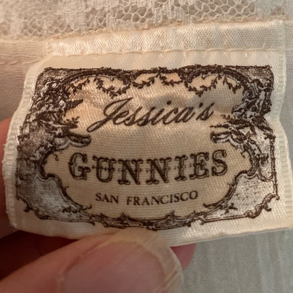 Vintage Jessica‘s Gunnies lace blouse straight from 1980. Size small - Picture 4 of 5